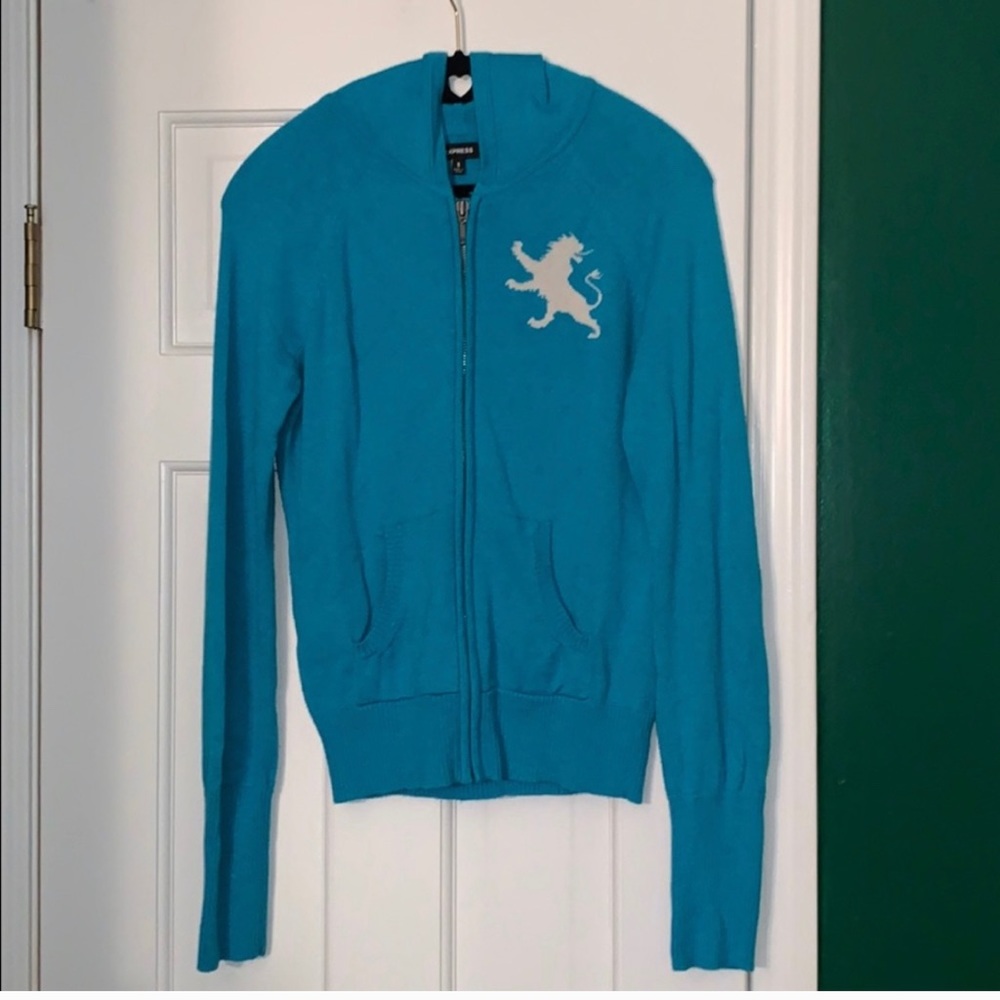 Express Zip Up Hoodie Size Small